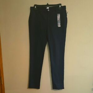 New Gap Kids 16 Plus‎ XL Navy Stretch Crop Ankle Pants